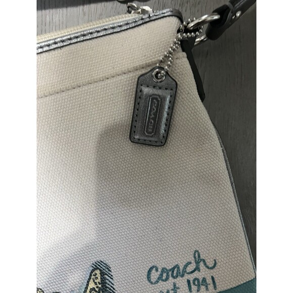 Coach Starfish Canvas Crossbody Limited Edition - Picture 7 of 9